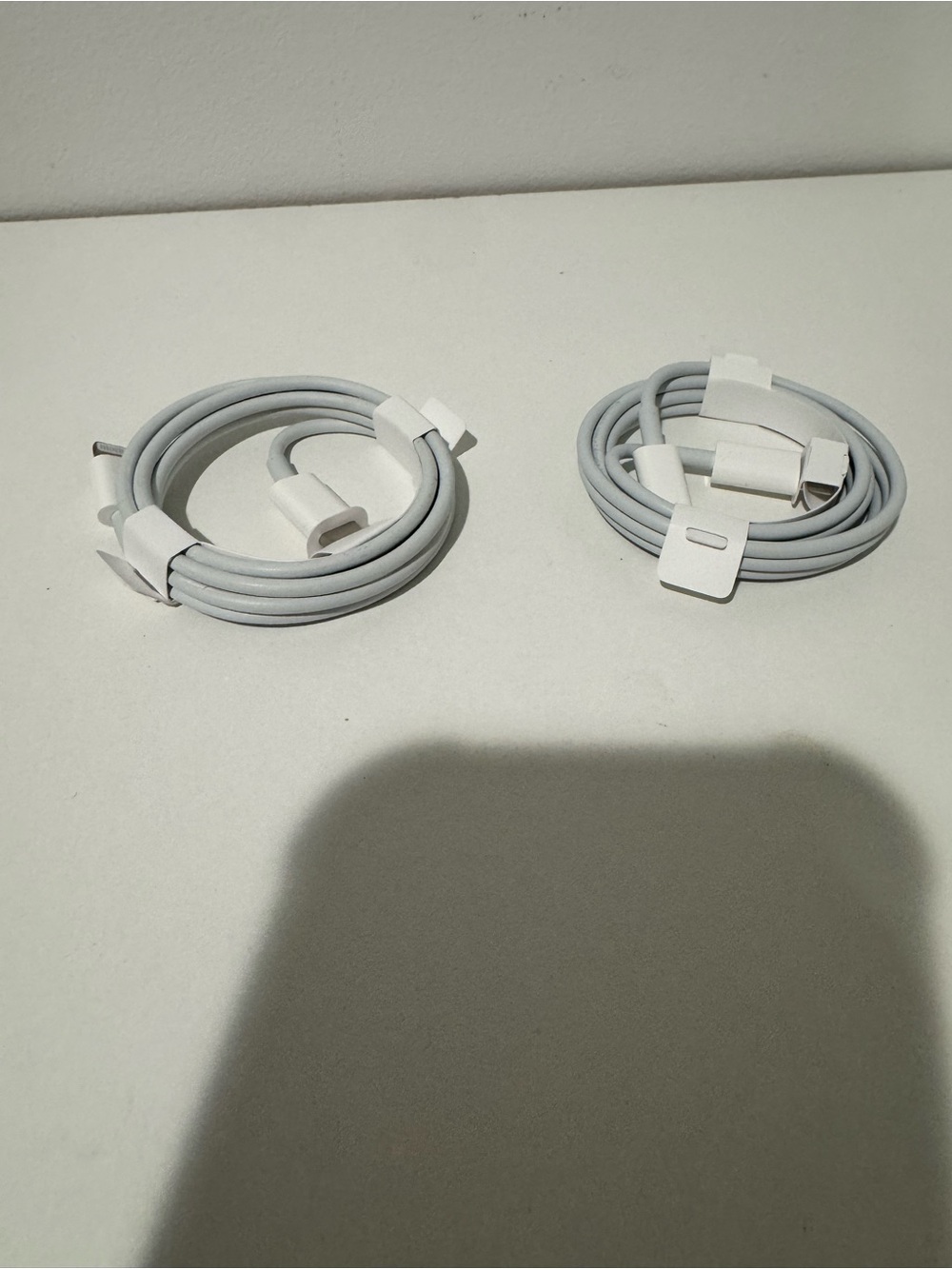 Apple White USB-C to Lightning Charging Cables (Pair)